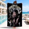 King Of The Rapper Beach Towel, Microfiber Beach Towel, Perfect For Pool, Beach, Travel, Home Decor Beach Party Fan gifts
