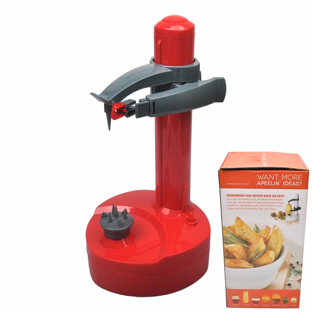 

Electric Potato Peeler with 3 Blades Multifunctional Automatic Vegetable Fruits Peeler Apple Paring Machine Kitchen Corer Cutter AU