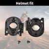 Helmets Visors Shield Gear Base Plate Set for Motorbike Helmets Repair Part Visors Base Plate