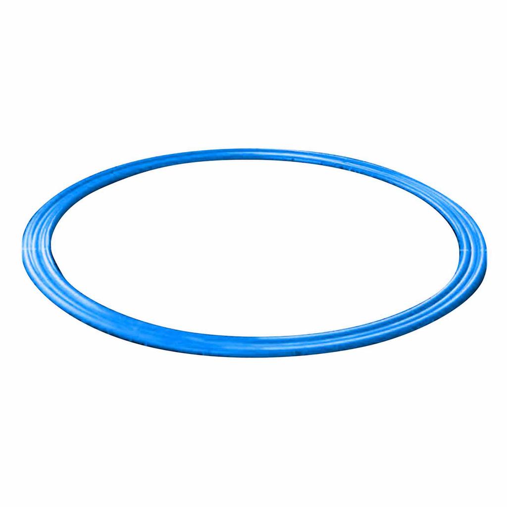 5pcs Hopscotch Ring Clips Circle Encourages Imagination and Invention Game Sports Toy for Outdoor Playing Activity Blue