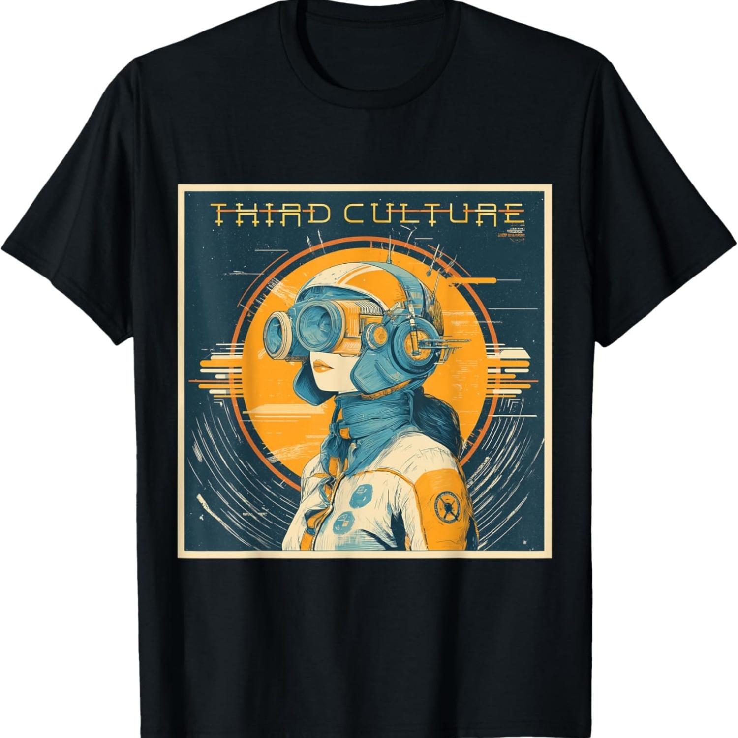 Футболка CYBERPUNK ASTRONOMER S чёрный