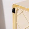 Plastic Foldable Storage Cabinet Large Capacity Multi-Layer Storage Locker  Bedroom