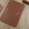 Antiskid Stove Pad Durability Leather Mats Stove Base Hiking Stove Equipment for Camping and Picnics