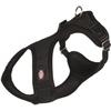 TRIXIE Soft Harness S : 33 To 50cm - Black - For Dogs