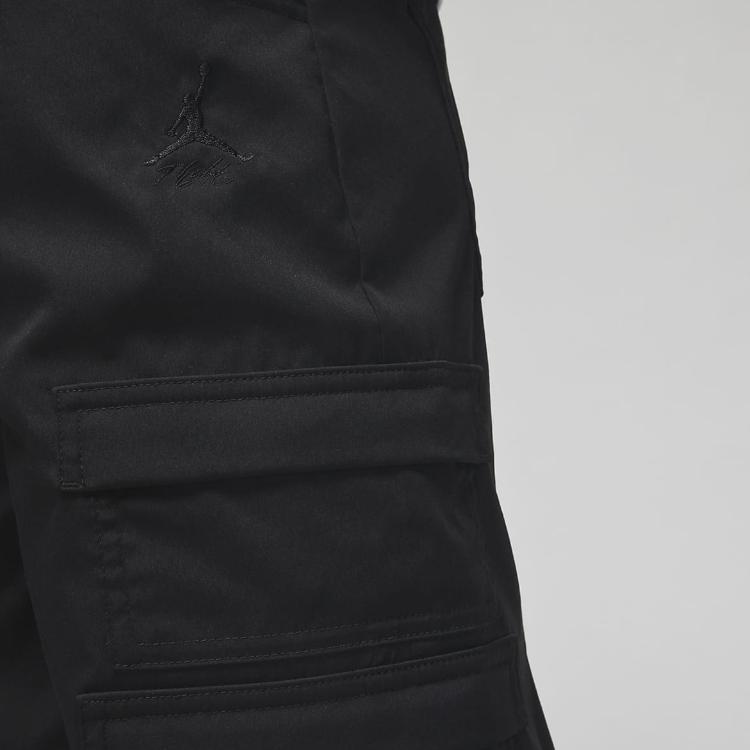 Jordan Chicago Loose Casual Wide-Leg Pants Women Bottoms Black DZ3350-010