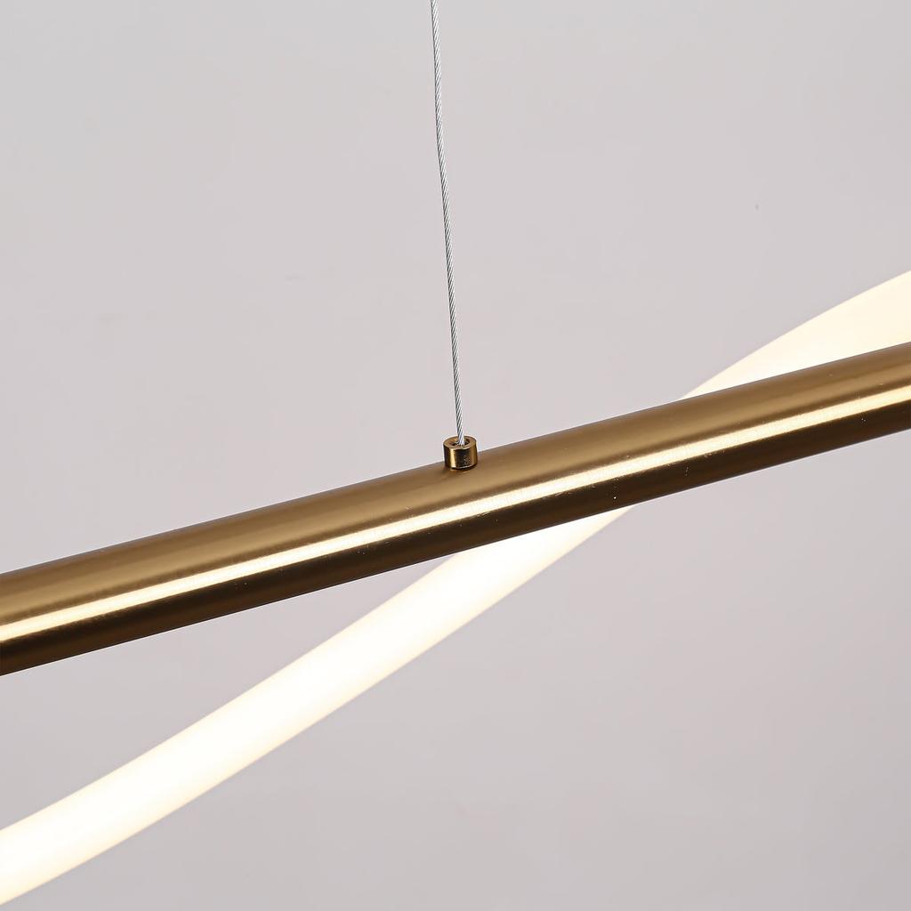 Lampa Wisząca Meleca Led Złoty Light Prestige Lp-2345/1P S Gd Cct