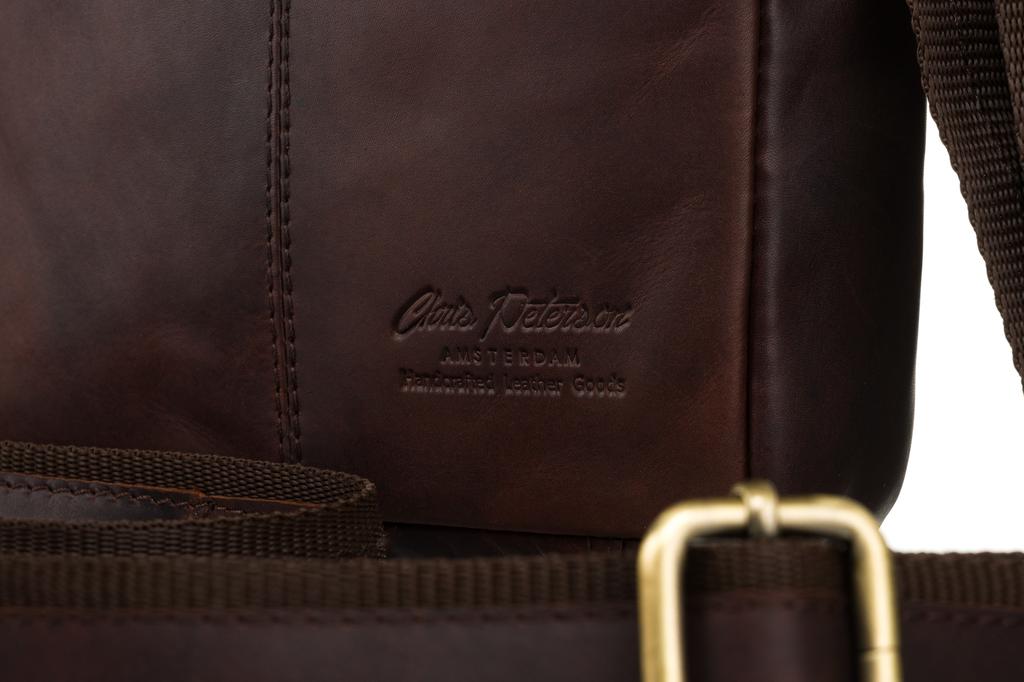 PTN YP002E-OPU-6781 Brown Leather Bag