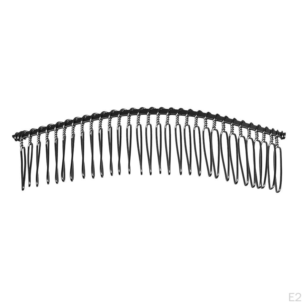 Hair Clips Side Combs Barrette Findings For DIY