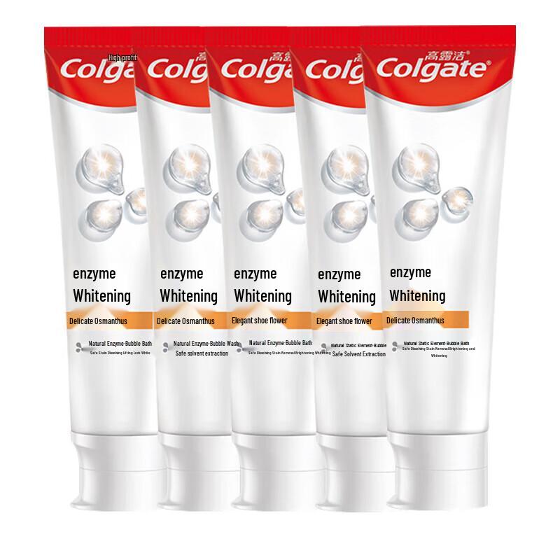 

Colgate Whitening Toothpaste with Light Osmanthus Flavor (5-Pack)
