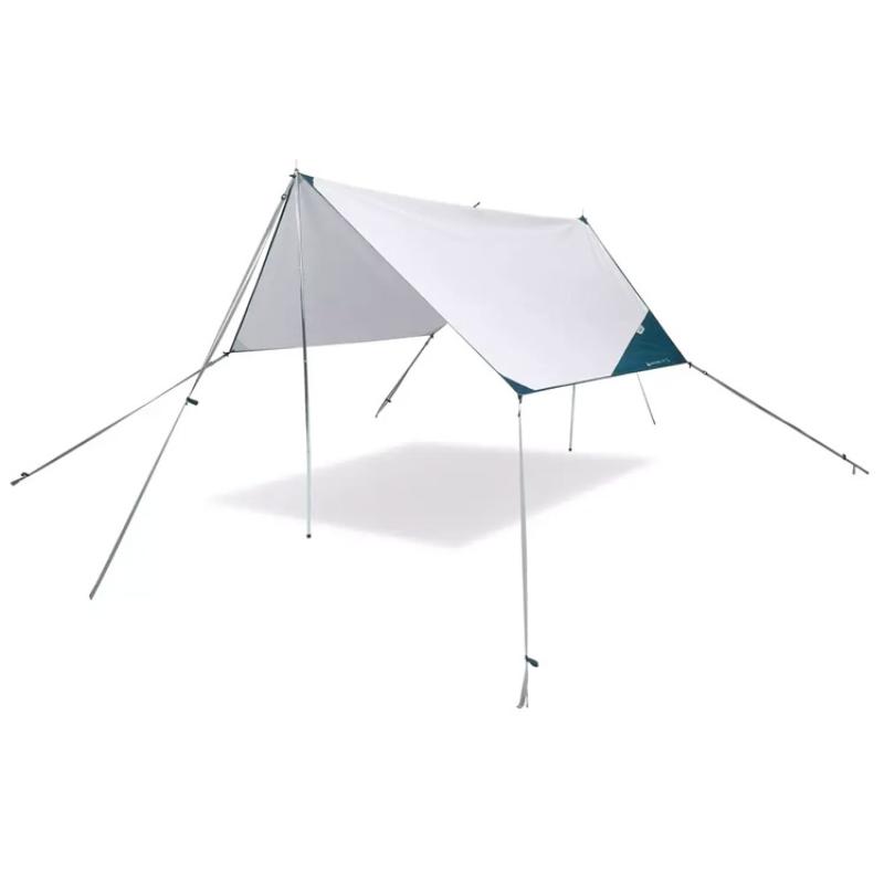 

DECATHLON Canopy Manual Construction Sunshade and Rain Shelter Multifunctional Large Space Outdoor Camping Accessories
