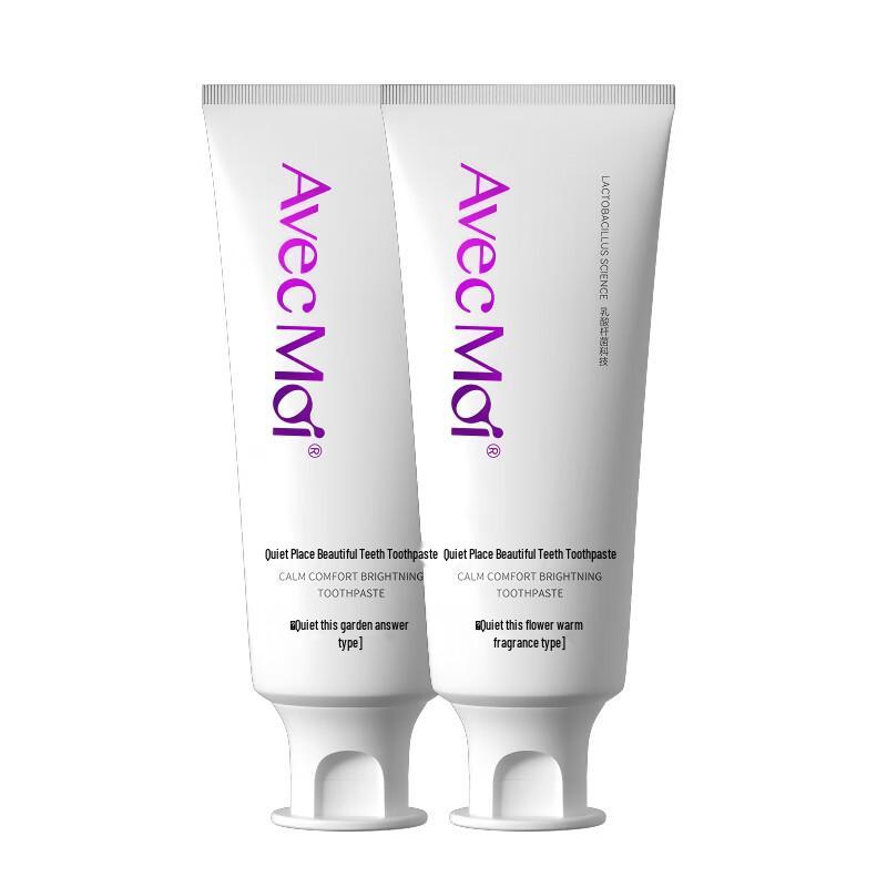 Avec Moi Serene Realm Whitening Fresh Breath Toothpaste Twin Pack