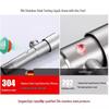 304 Stainless Steel Angle Stop Valve for Water Heater and Toilet, Wall-Mounted Triangle Design, Thickened Type