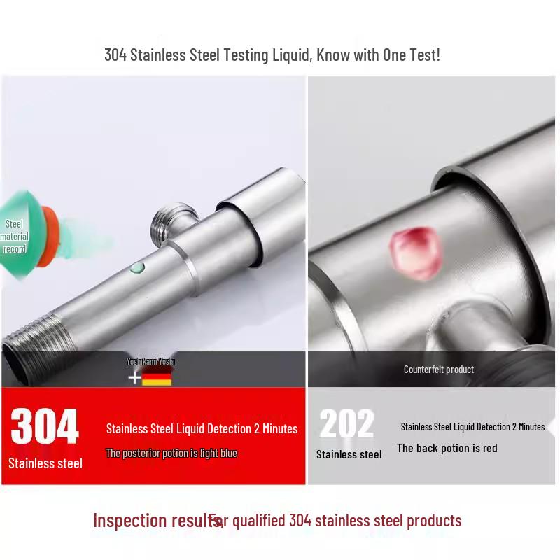 304 Stainless Steel Angle Stop Valve for Water Heater and Toilet, Wall-Mounted Triangle Design, Thickened Type