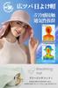 Sun Sun UV Protection Shade Wide Brim Chin UV Sun 8210 [LeafIn] Women's Hat, Hat, Hat, Hat, Hat, Hat, Strap, Protection, Mesh, Breathable, Summer,