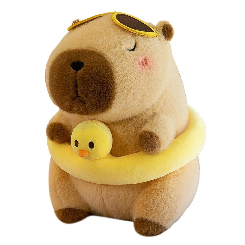 Beachwear Capybara Plush Toy Simulation Animal Doll New Capybara Doll Birthday Gift
