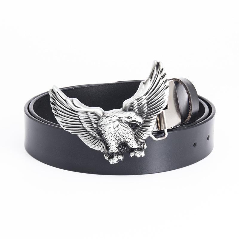 

Молодежный ремень Модный мужской ремень Harajuku Аксессуары Мужской ремень из коровьей кожи 125cm