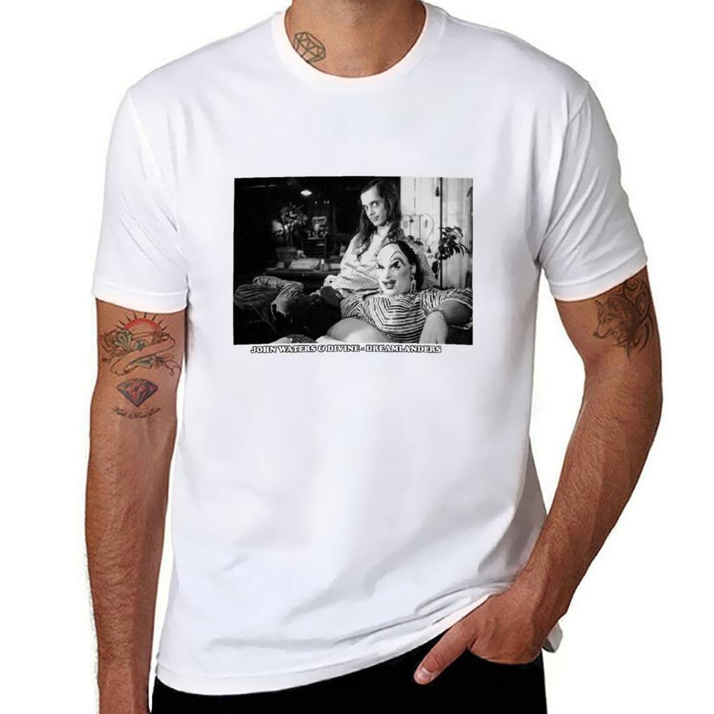 John Waters Divine DREAMLANDERS TShirt Breathable Lightweight Summer Top