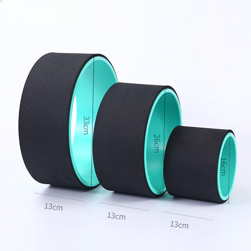 Yoga Wheel, Pilates Wheel, Leg Beauty for Beginners, Back Bending and Stretching Roller, Yoga Auxiliary Wheel Fitness Equipment