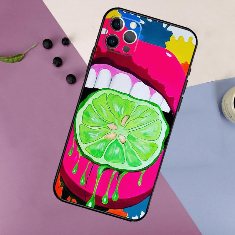 Indie Hippie Konst Telefonfodral För iPhone 17 16 15 14 11 12 13 Pro Max Plus 12 13 mini 16e 17 Air Bumper Cover