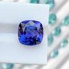 AAA Quality Natural Tanzanite Gemstone, Cushion Cut 13-15 Carat Loose Tanzanite Gemstone.