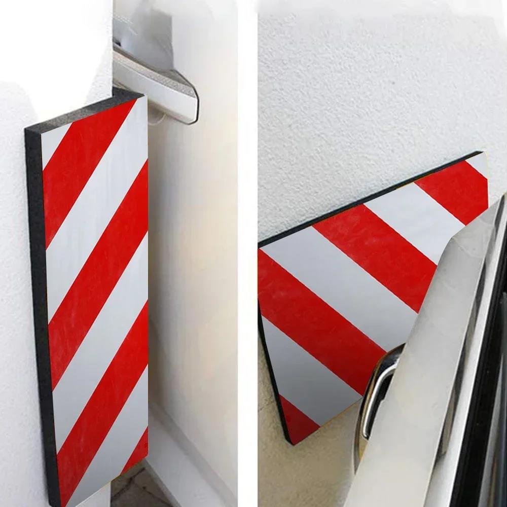 1/2 PIÈCES Protection Murale de Garage de Voiture Mousse Colonnes de Garage Bord Anti-rayures Coin Anti-collision Autocollant Protecteur de Pare-chocs de Porte de Voiture Rétroviseurs Intérieurs 6