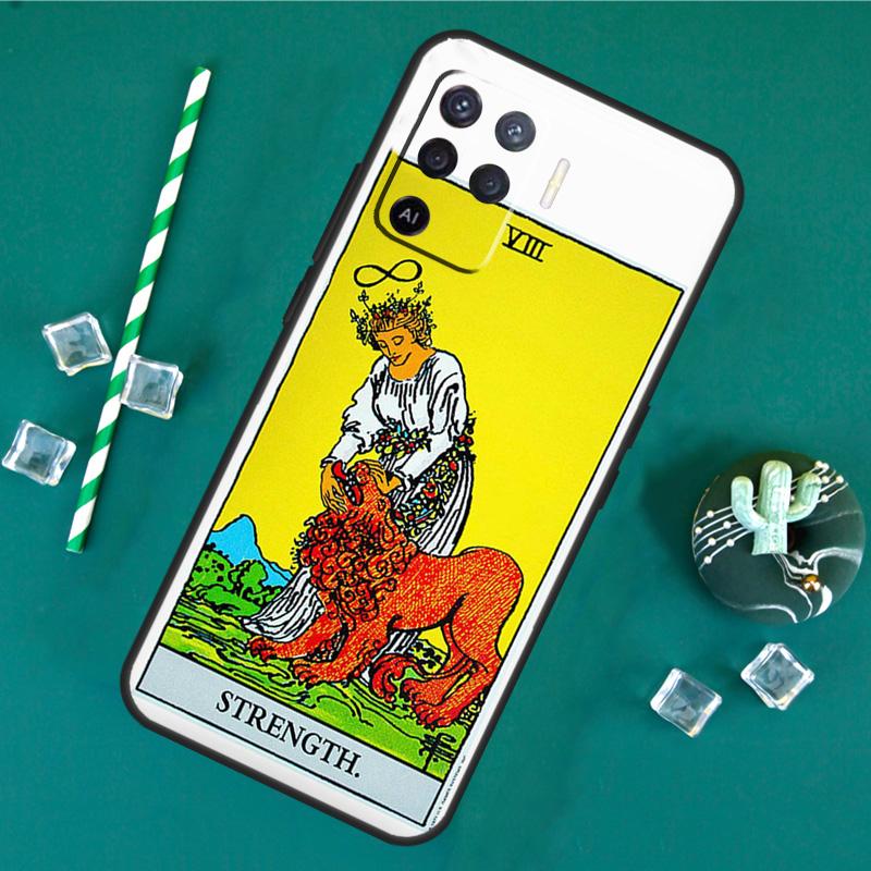 

Tarot Card Astrology Sun Moon Lover Case For Oppo A60 A40 A80 A16 A76 A96 A18 A38 A58 A78 A98 A91 A15 A17 A74 A94 A54 A57S Cover OPPO A96 4G