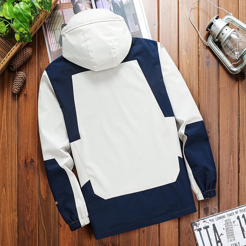 Unisex Windproof Hooded Jacket: Autumn/Winter Mountaineering Suit, Breathable Sports Outerwear