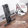 CXWXC Bicycle Stand, Horizontal, Non-Toppling, Foldable, for Road Bikes and Cross Bikes, Single Bike Display Stand (T320)