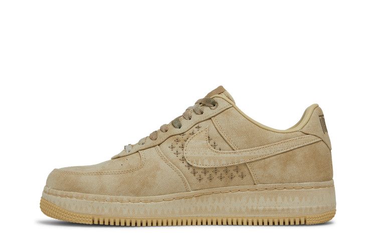 Men's Sneakers Nike Air Force 1 Low NAI-KE Tan Canvas Tan/Tan/Light Gum