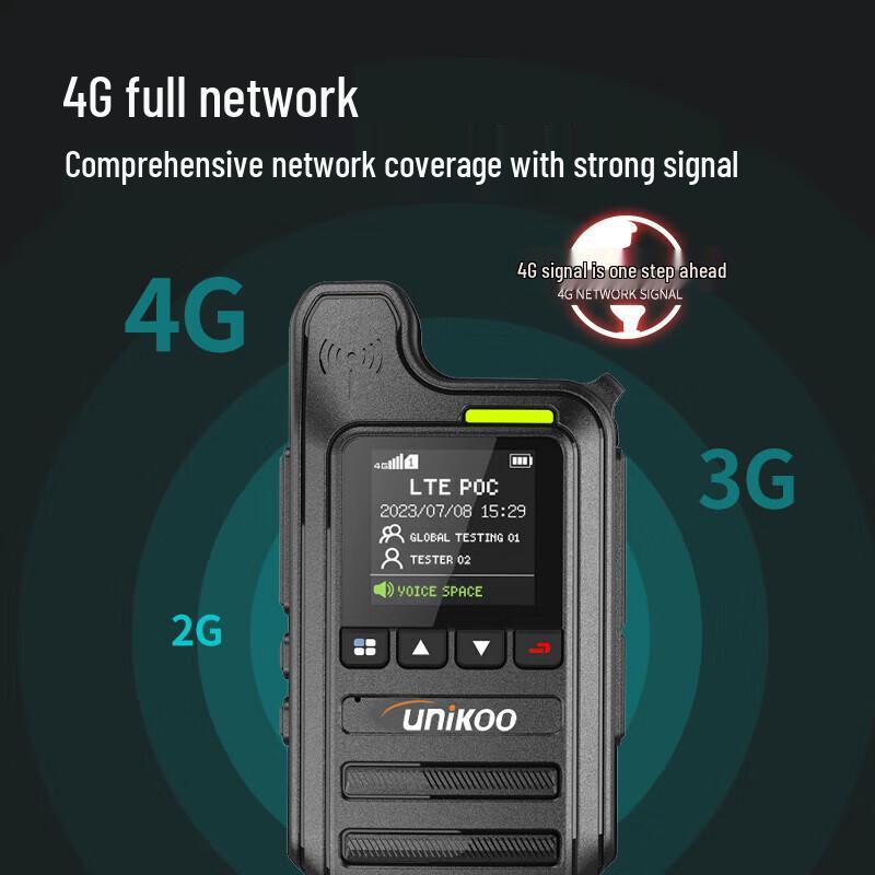 

UNIKOO 4G/5G Nationwide Unlimited Distance Walkie-Talkie (CN version)