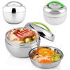 Portable Office School Insulated Stainless Steel Bento Food Container Lunch Box