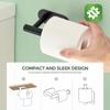 Adhesive Toilet Paper Holder Kitchen Roll Towel Rack Napkin Dispenser Absorbent Stand Tissue Hanger Bathroom Accessories