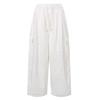 BUCKAROO Women'S Cotton Ripstop Cargo Elastic Pants Off-White