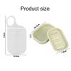Mini Washboard Soap Box Drainable Rack Laundry Products Plastic Portable Outdoor Tourism Camping Easy Carrying Tools TMZ