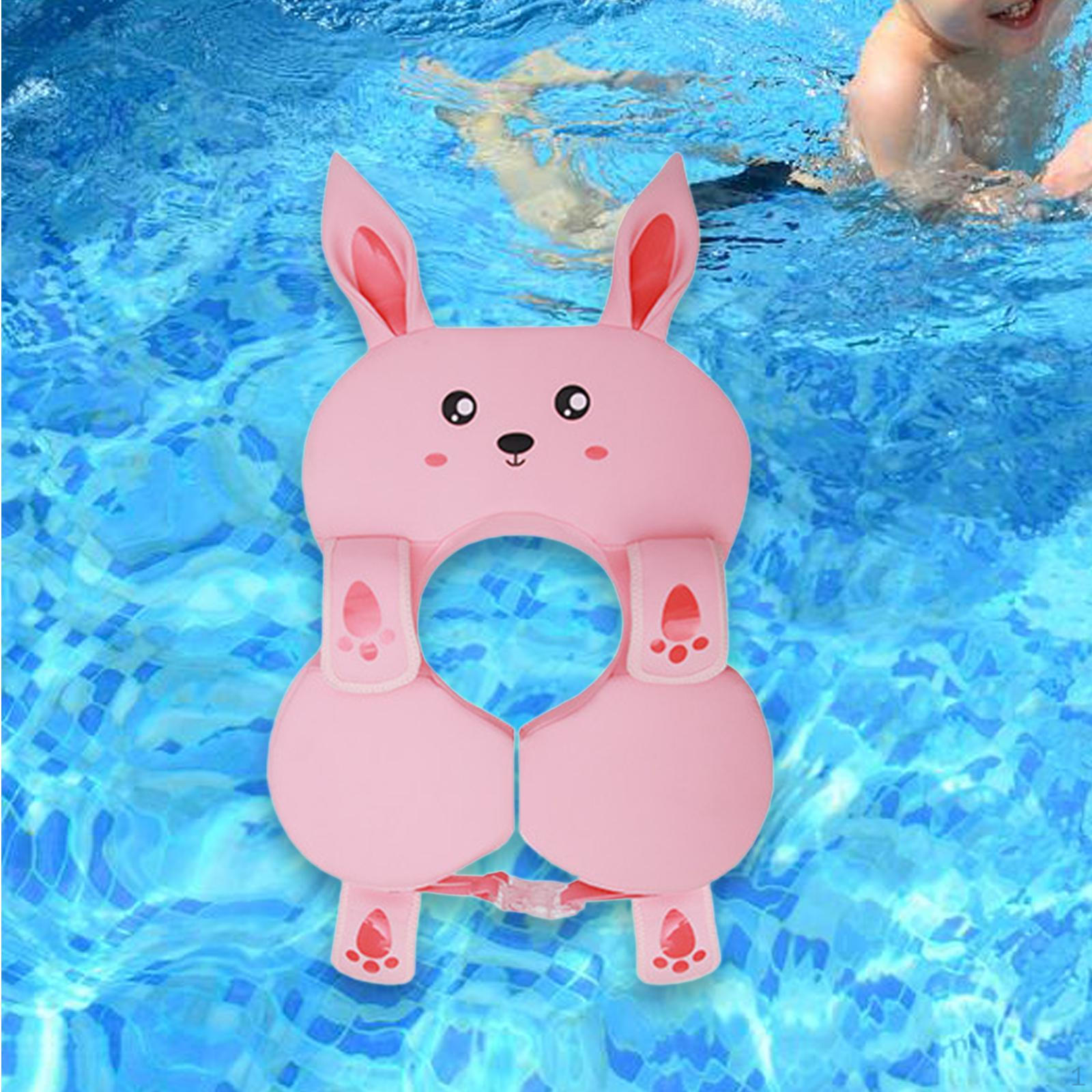 

Не надувной поплавок с мультяшными животными, мягкое плавательное кольцо для детей, розовое розовый