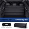For BYD Sea Lion 7 EV Trunk Storage Box Leather Folding Storage Box Trunk Sorting Box Interior Accessories