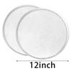 Pizza Screen, Pizza Pan,Pizza Pan for Oven, Pizza Tray, 12 Inch Seamless-Rim Aluminum Non Stick Pizza Screen (12PCS)