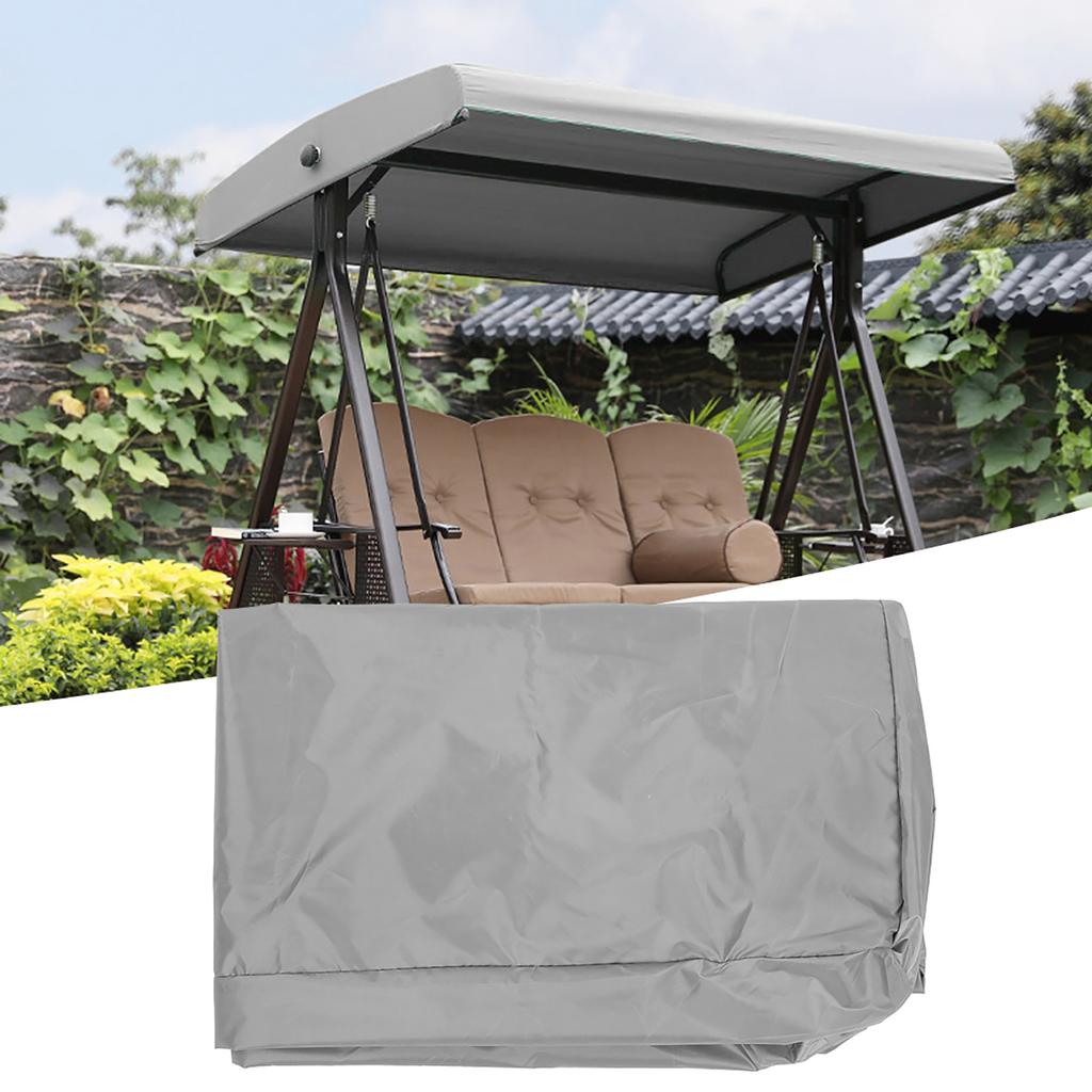 Waterproof Dust Proof Swing Canopy Cover Replacement Accessory for Outdoor Garden Courtyard