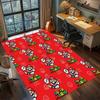 Mario Anime Character Carpet for Living Room Bedroom Home Decor Cool Movie Mat Play Floor Mat