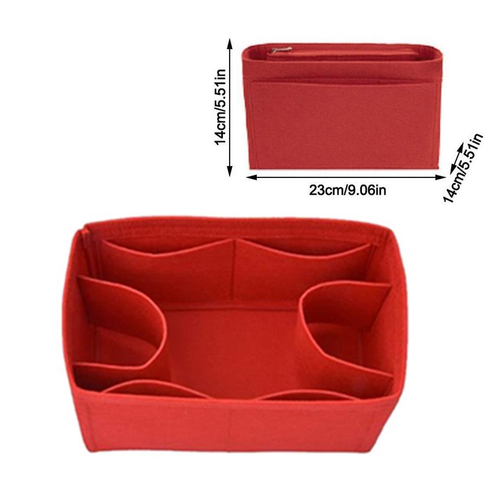 

Felt Insert Bag Large Capacity Multi-Pocket Storage Bag Inner Lining Bag for LV Speedy25/30/35/Gentlewoman