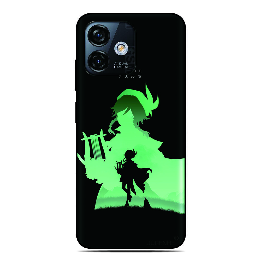 Anime Genshin Impact Phone Case For ZTE Blade A76 A75 A73 A72 A71 A56 A55 A54 V80 Pro A35 Core A36 A51 Lite A34 A31 Plus Cover