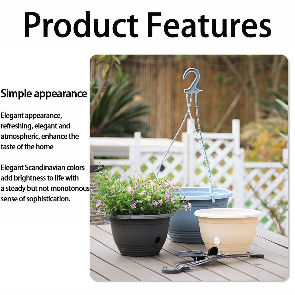 2pack/lot Indoor/Outdoor Hanging Plant Pot Practical And Elegant Small Flowers And Can Be Placed