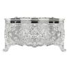 Embossed Paper Box Unique Tissue Holder Towel Dispenser Napkin Retro Decor Acrylic Container Desktop Decoration Travel Gold