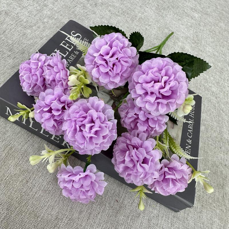 

Faux Basket Flower With Prosperity Theme For Event Wedding And Decor Home Purple
