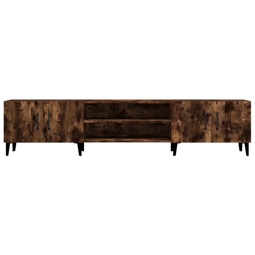 Vidaxl TV Cabinet, Smoked Oak, 180X31.5X40 Cm