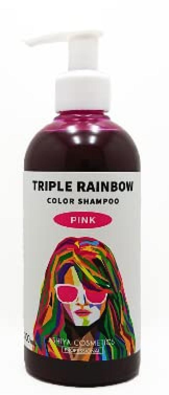 

Triple Rainbow Color Shampoo Pink 300ml