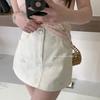 Sweet Bow Embroidered Denim Skirt Skirt Women Summer High Waist A-line Hip Short Skirt