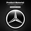 8pcs Car Door Keyhole Protection Sticker Decoration Accessories For Mercedes Benz AMG A C E S G Class W201 W210 W108 W204 W205 MR8