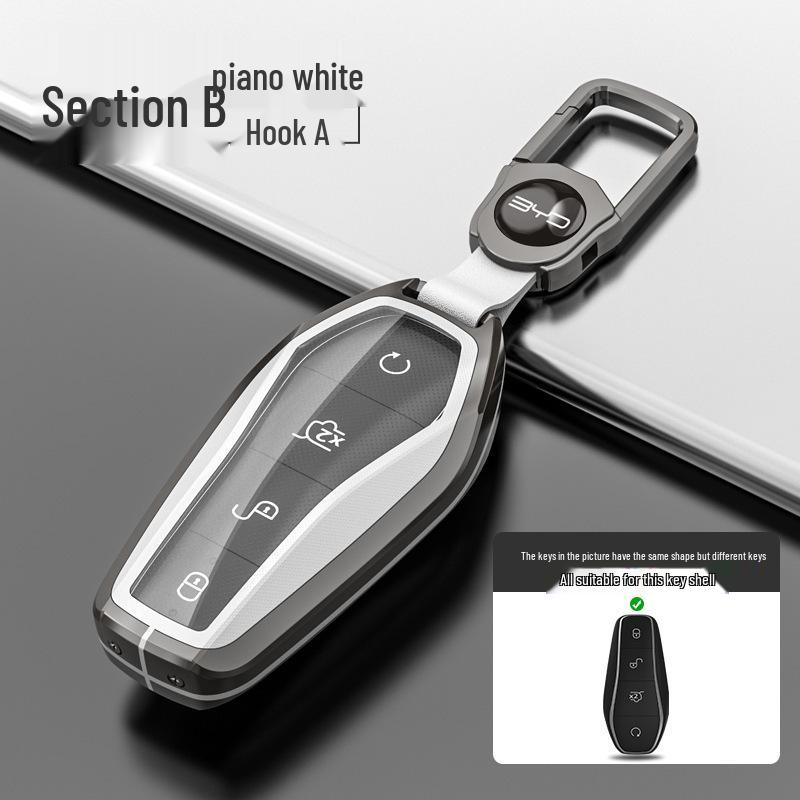 BYD Key Case: Compatible with Song Pro Plus, Yuan DMI, Dolphin, Han, Tang, Qin, Seal, and Destroyer 05 Protective Cover.