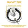 For Volvo VN VNL Series& Mack Truck Compatible 3" Diesel Fuel Cap Locking Mechanism- Part Numbers 20770691 20511590 Accessories
